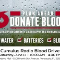 CUMULUS RADIO BLOOD DRIVE